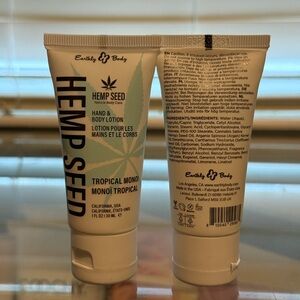 Earthly Body Hand & Body Lotion - Tropical Monoi set of 2